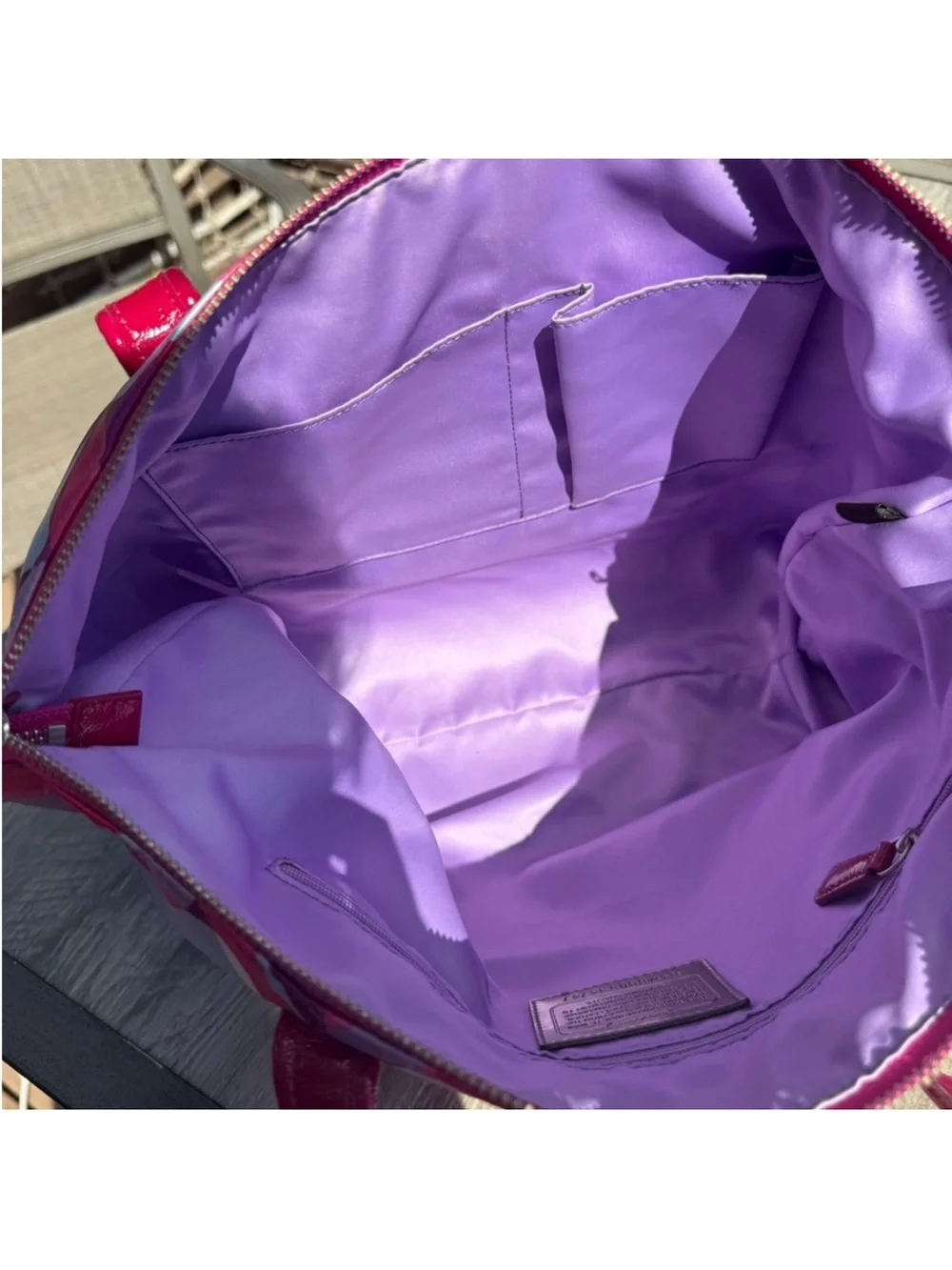 Coach Poppy Kaleidoscope Glam Tote